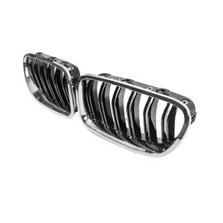 Kidneys M-Look (Gloss Black with Chrome Trim) BMW 5 Series F10/F11 2010–2016 photo 3