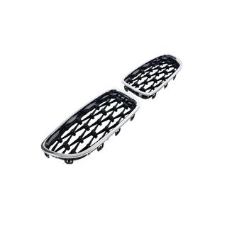 Diamond Black Kidney Grilles with Chrome Trim BMW 5 Series F10/F11 2010–2016 photo 3