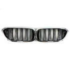BMW 5 Series G30/G31 2017–2023 Kidneys M-Look (2017-2020, Gloss Black with Chrome Trim) photo 2