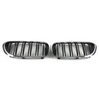 BMW 5 Series G30/G31 2017–2023 Kidneys M-Look (2017-2020, Gloss Black with Chrome Trim) photo 4