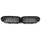 BMW 5 Series G30/G31 2017–2023 Diamond Silver V1 Grille Inserts (2017-2020, black trim) photo 4