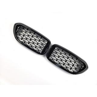 Diamond Black V1 Kidney Grilles (2017-2020, black trim) BMW 5 Series G30/G31 2017–2023 photo 3