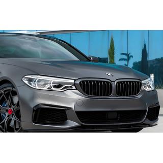 Kidney Grilles 1 Bar (2017-2020, Matte Black) BMW 5 Series G30/G31 2017–2023 photo 1