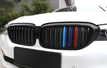 BMW 5 Series G30/G31 2017–2023 Kidney Grilles 1 Bar (2017-2020, M-Color) photo 1