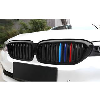 Kidney Grilles 1 Bar (2017-2020, M-Color) BMW 5 Series G30/G31 2017–2023 photo 1