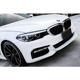 Kidney Grilles 1 Bar (2017-2020, Gloss Black with Chrome Trim) BMW 5 Series G30/G31 2017–2023 photo 1