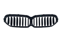 BMW 5 Series G30/G31 2017–2023 Kidney Grilles 1 Bar (2021+, Matte Black) photo 3