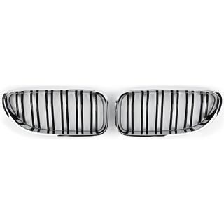 Kidneys M-Look (Gloss Black with Chrome Trim) BMW 6 Series F12/F13/F06 2011-2018 photo 2