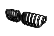 BMW 6 Series F12/F13/F06 2011-2018 Kidneys M-Look (Gloss Black) photo 3