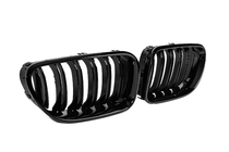 BMW 6 Series F12/F13/F06 2011-2018 Kidneys M-Look (Gloss Black) photo 4