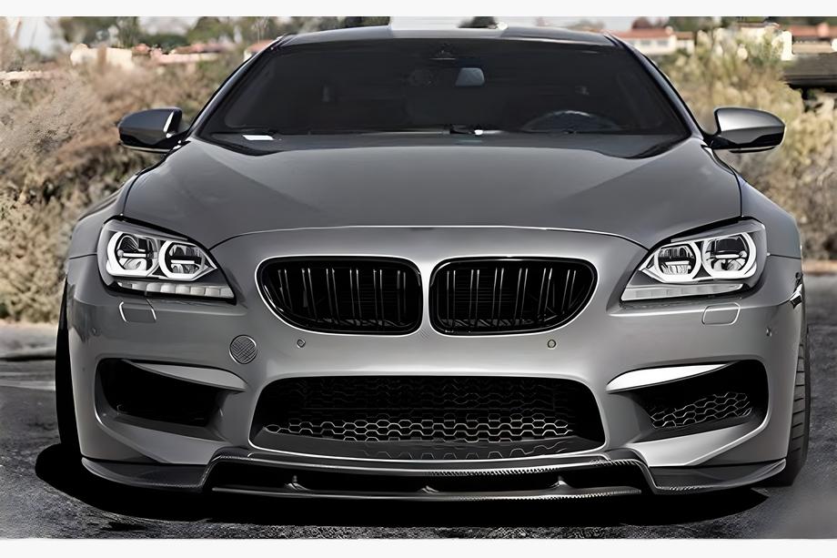 BMW 6 Series F12/F13/F06 2011-2018 Kidneys M-Look (Gloss Black) Image