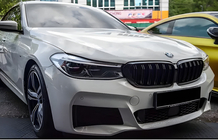 BMW 6 Series G32 2017- Kidney Grilles M-Look (2017-2020, Gloss Black) photo 1