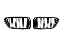 BMW 6 Series G32 2017- Kidney Grilles M-Look (2017-2020, Gloss Black) photo 4