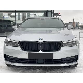 Kidney Grilles M-Look (2017-2020, Gloss Black) BMW 6 Series G32 2017- photo 3