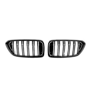 Kidney Grilles M-Look (2017-2020, Gloss Black) BMW 6 Series G32 2017- photo 4