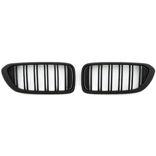 Kidney Grilles M-Look (2017-2020, Matte Black) BMW 6 Series G32 2017- photo 2