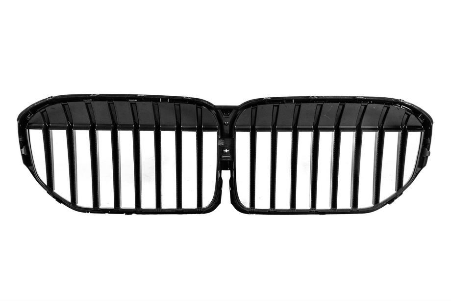 BMW 7 Series G11/G12 2015-2022 Kidney Grilles 1 Bar (2019-2022, Gloss Black) Photo 6