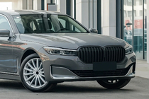 BMW 7 Series G11/G12 2015-2022 Kidney Grilles 1 Bar (2019-2022, Matte Black) photo 1