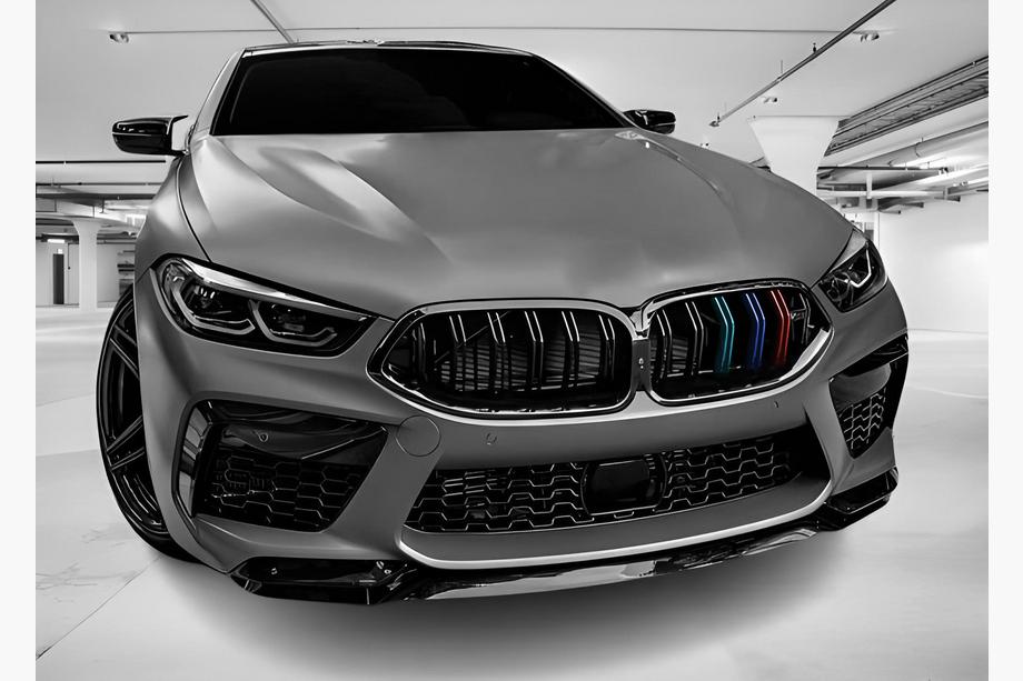 BMW 8 Series G14/G15/G16 2018- Kidney Grilles M-Look (2018-2022, M-Color) Photo 1