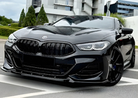 BMW 8 Series G14/G15/G16 2018- Kidney Grilles M-Look (2018-2022, Gloss Black) photo 3