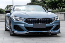 BMW 8 Series G14/G15/G16 2018- Kidneys M-Look (2023+, Gloss Black) photo 1