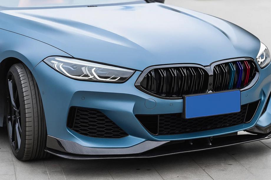 BMW 8 Series G14/G15/G16 2018- Kidney Grilles M-Look (2023+, M-Color) Photo 1