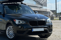 BMW X1 E84 2009-2015 Kidneys M-Look (black matte) photo 1