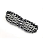 BMW X1 E84 2009-2015 Kidneys M-Look (Gloss Black with Chrome Trim) photo 3