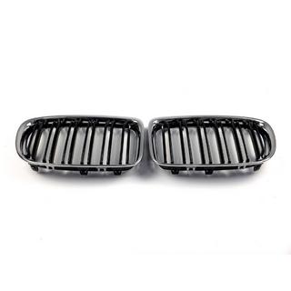 Kidneys M-Look (Gloss Black with Chrome Trim) photo 4