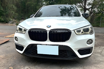 BMW X1 F48 2015-2022 M-Look Kidney Grilles (2015-2019, Gloss Black) photo 1