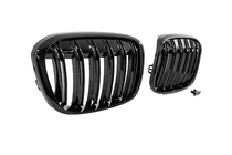 BMW X1 F48 2015-2022 M-Look Kidney Grilles (2015-2019, Gloss Black) photo 5
