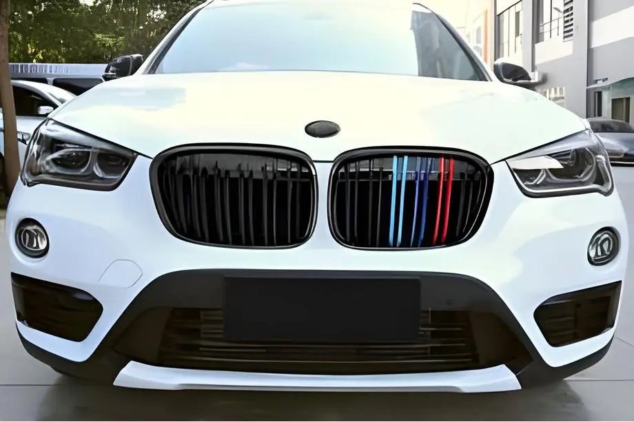 BMW X1 F48 2015-2022 Kidney Grilles M-Look (2015-2019, M-Color) Image