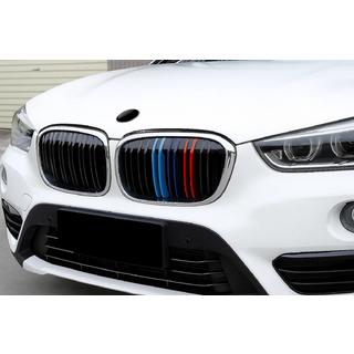 Kidney Grilles M-Look (2015-2019, M-Color with Chrome Trim) BMW X1 F48 2015-2022 photo 1