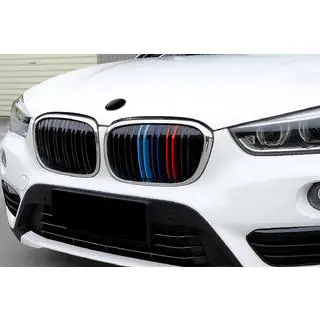 Kidney Grilles M-Look (2015-2019, M-Color with Chrome Trim) photo 1