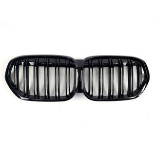 Kidney Grilles M-Look (2020-2022, Gloss Black) BMW X1 F48 2015-2022 photo 2