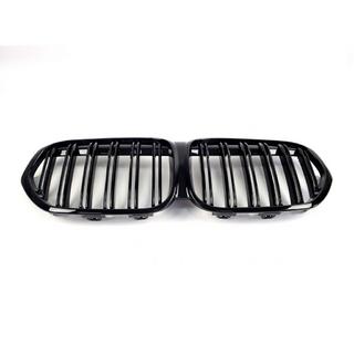 Kidney Grilles M-Look (2020-2022, Gloss Black) BMW X1 F48 2015-2022 photo 4