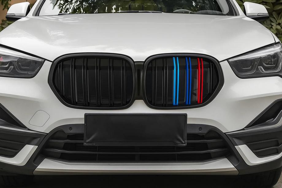 BMW X1 F48 2015-2022 Kidney Grilles M-Look (2020-2022, M-Color) Image