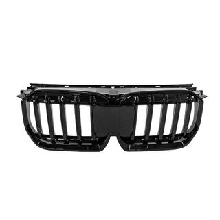 Kidney Grille 1 Bar (Gloss Black) BMW X1/iX1 (U11) 2022- photo 2