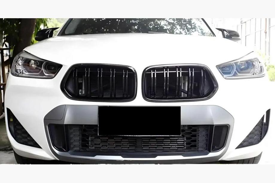 BMW X2 F39 2018-2023 Kidneys M-Look (Gloss Black) Image