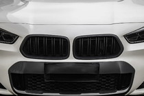 BMW X2 F39 2018-2023 Kidneys M-Look (black matte) photo 1