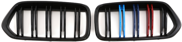 BMW X2 F39 2018-2023 Kidney Grilles M-Look (M-Color) photo 2