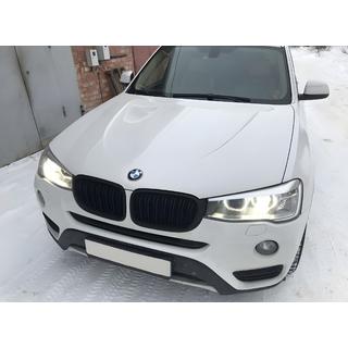 M-Look Kidney Grilles (2014-2018, Matte Black) BMW X3 F25 2011-2018 photo 1