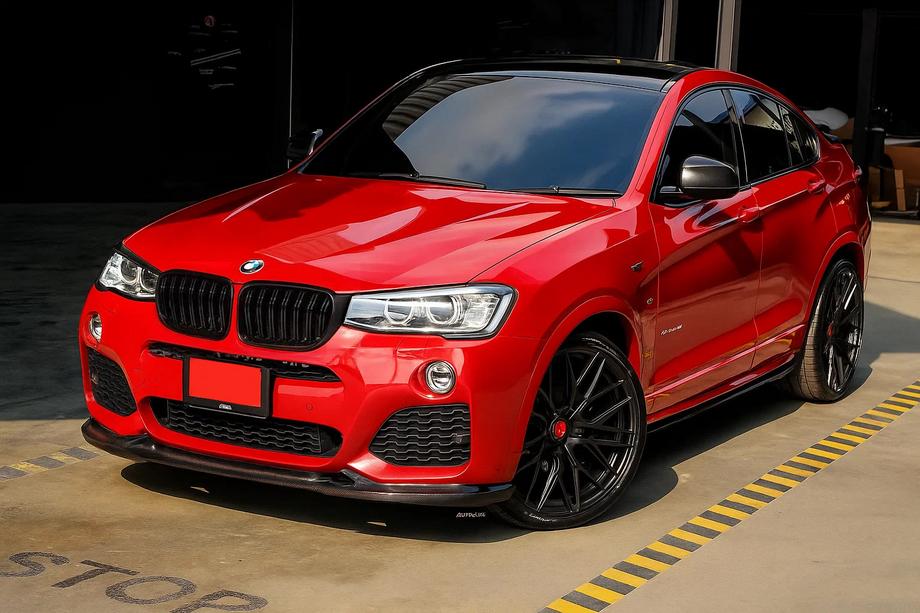 BMW X4 F26 2014-2018 Kidneys M-Look (black matte) Image
