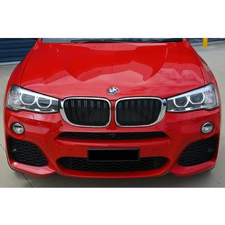 Kidneys M-Look (Gloss Black with Chrome Trim) BMW X4 F26 2014-2018 photo 1