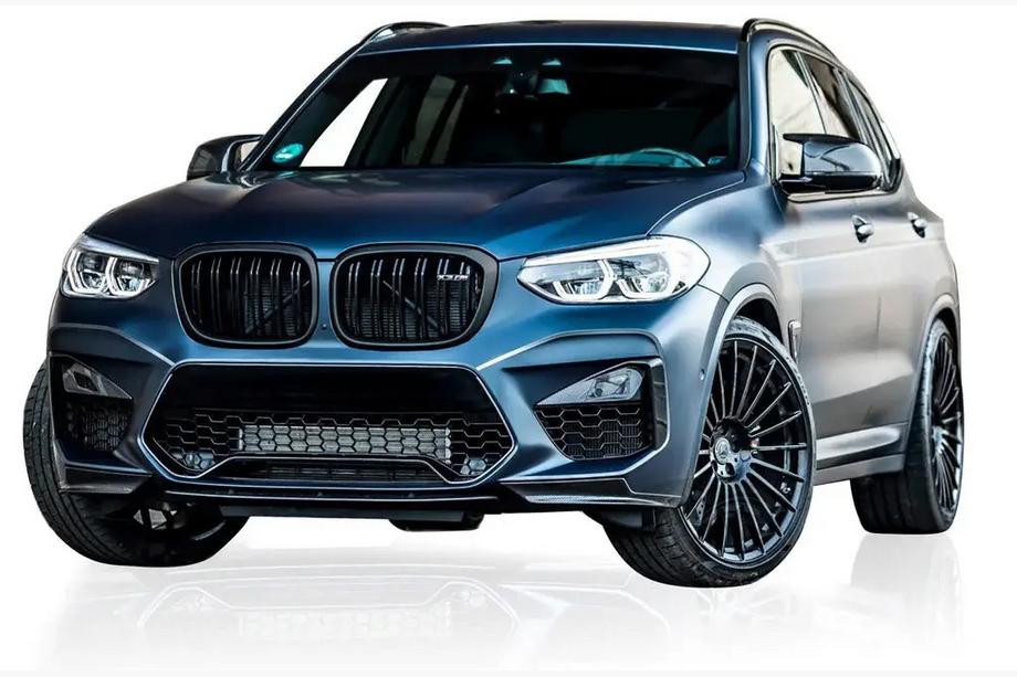BMW X3 G01 2018- Kidney Grilles M-Look (2018-2021, Matte Black) Image