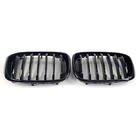 BMW X3 G01 2018- Kidney Grilles 1 Bar (2018-2021, Gloss Black) photo 6