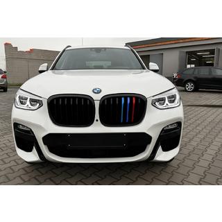 Kidney Grilles 1 Bar (2018-2021, M-Color) BMW X3 G01 2018- photo 1