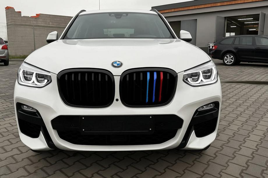BMW X3 G01 2018- Kidney Grilles 1 Bar (2018-2021, M-Color) Image