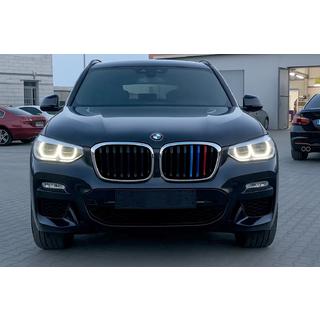 Kidney Grilles 1 Bar (2018-2021, M-Color with Chrome Trim) BMW X3 G01 2018- photo 1