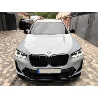 Kidneys M-Look (2021+, Gloss Black) BMW X3 G01 2018- photo 3
